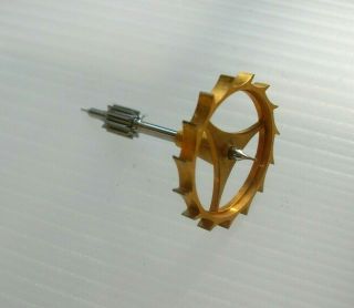 Marine Chronometer POLJOT 1MChZ Kirov spare parts,  Axle for escape wheel 4