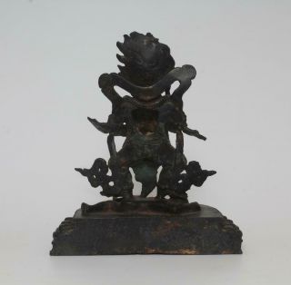 VERY RARE CHINESE COPPER STATUE KING KONG BUDDHA (L916) 11