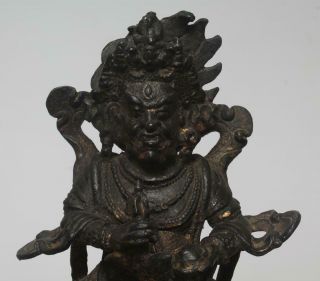 VERY RARE CHINESE COPPER STATUE KING KONG BUDDHA (L916) 4