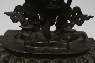 VERY RARE CHINESE COPPER STATUE KING KONG BUDDHA (L916) 7