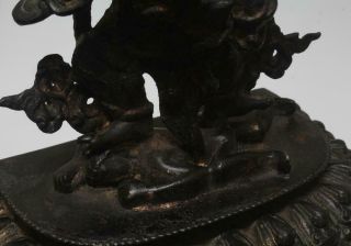 VERY RARE CHINESE COPPER STATUE KING KONG BUDDHA (L916) 8