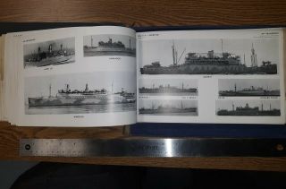 Vintage Ww 2 U.  S.  Navy Army Oni 54 - R Restricted Photo Book Ships Aircraft 1942
