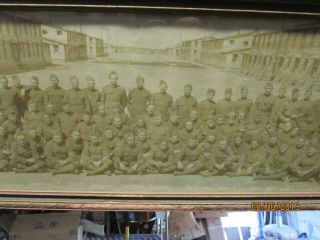 Ww1 1919 Iowa Ng Company F 168th Infantry Rainbow Division Yard Long Photo