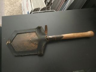 Wwi German Shovel - E - Tool With Carrier