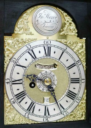 Antique English Single Fusee Verge 8 Day Bracket Clock John Rone London C1775 8