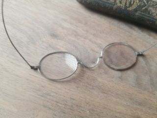 Vintage Civil War Era Eye Glasses Readers Magnifier Lens julius Lando Milwaukee 2