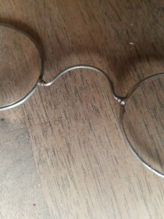Vintage Civil War Era Eye Glasses Readers Magnifier Lens julius Lando Milwaukee 4