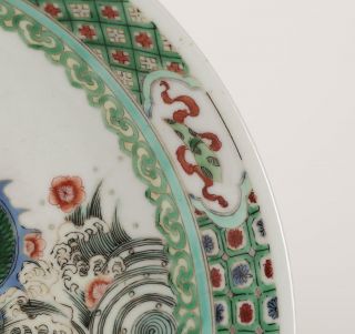 Antique Chinese Porcelain Dragon Dish 5