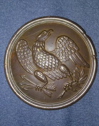 Civil War Eagle Breast Plate,  Dug From Fredericksburg,  Va