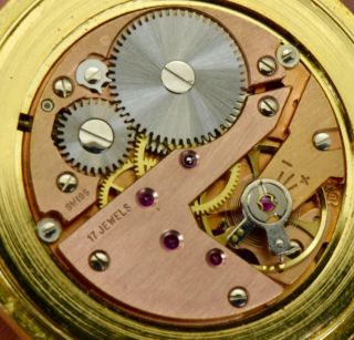 Rare Historic 18k gold&enamel Unitas pocket watch awarded by China Chairman Mao 10