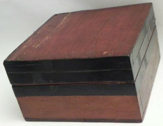 Antique Maritime Boat Ship Compass in Wooden Box HAND 6547 46 Accurately 9