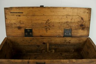 WWII Kart.  le.  FH 14 / 19 (t) Wooden Box Wehrmacht Artillery 1945 WW2 8