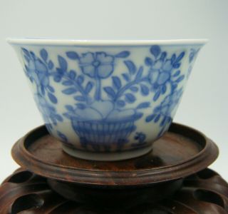 No.  3 of 4 Listed - Rare Antique Chinese 18th Porcelain Eagle Design Tea Bowl Cup 3