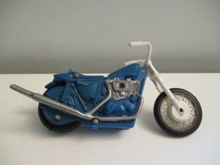 Vintage 1972 Ideal EVEL KNIEVEL Stunt Cycle Toy Motorcycle Bike Hollis,  N.  Y. 11