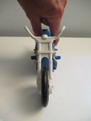 Vintage 1972 Ideal EVEL KNIEVEL Stunt Cycle Toy Motorcycle Bike Hollis,  N.  Y. 12