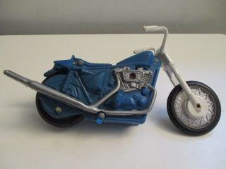 Vintage 1972 Ideal EVEL KNIEVEL Stunt Cycle Toy Motorcycle Bike Hollis,  N.  Y. 2