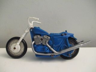 Vintage 1972 Ideal EVEL KNIEVEL Stunt Cycle Toy Motorcycle Bike Hollis,  N.  Y. 9