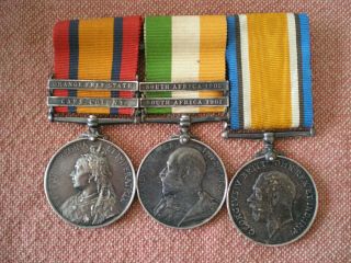 South African War & Ww1 Medal Group To Newberry,  Canadian Army Service Corps