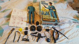 Marx Johnny West,  Capt.  Maddox,  Mail Order,  Boxed,  Complete
