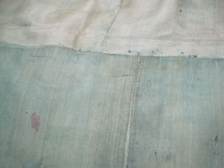 Antique 1800 ' s Japanese Blind Stitch Tapestry Signed Embroidered Silk 5