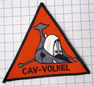 Non Usaf Military Patch Air Force Nato Cav Volkel Air Base