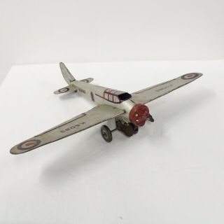 Mettoy 1930’s Clockwork Tin Toy Single Engine Rare K5083 Collectable 209