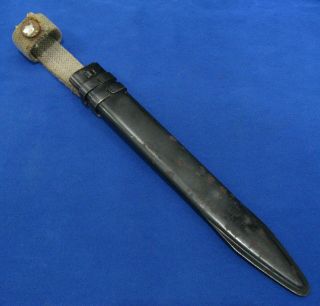 Military Army Knife Bayonet Scabbard With Canvas Hanger