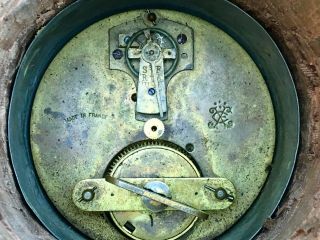 c1920’s - Large Propeller Mantel Clock - French 8 Day Movement “Japy” 7