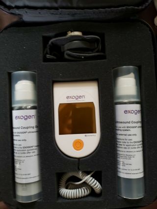 Exogen Ultrasound Bone Healing System Bioventus.  With Case And Instructions