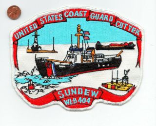 Uacg Patch Coast Guard Cutter Sundew Wlb 404 1970 