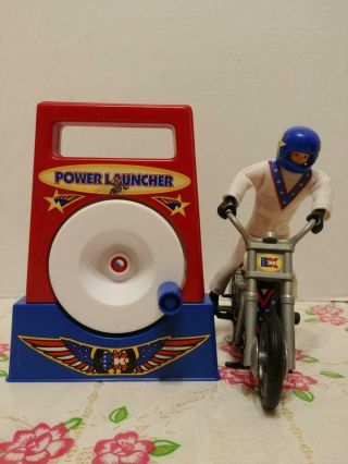 1998 Playing Mantis Evel Knievel Stunt Cycle Energizer and Figure Rare 2