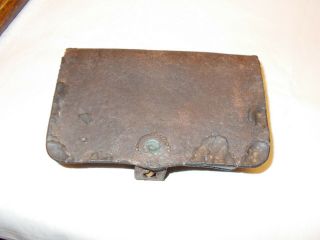 Civil War Pistol Cartridge Box - Box