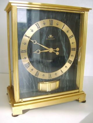Unusual Jaeger Le Coultre Atmos Clock Swiss Made Comes With Box