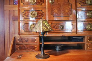 Handel pine needle desk lamp,  mission,  arts and crafts,  lamp.  1 of 2 available 6