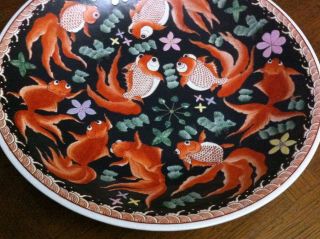 Fine Antique Chinese Rare Jia Jing Ming Dynasty Huge Porcelain Huge Deco.  Plate 3