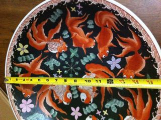 Fine Antique Chinese Rare Jia Jing Ming Dynasty Huge Porcelain Huge Deco.  Plate 9
