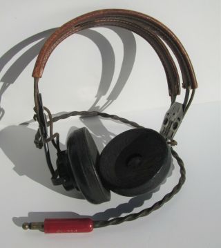 Air Corps Pilot Headset W/ Anb - H - 1 Receivers