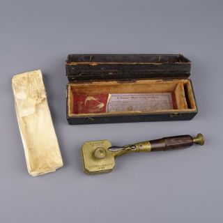 Rare Antique G.  Tiemann 1846 York Usa Scarificator Bloodletting Tool Bleeder