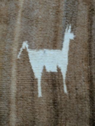 Wood Rug With Cactus & Llama 35 