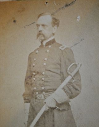 CDV,  Civil War General Daniel Sickles by Photographer Matthew Brady 2