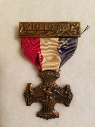 Wwi Pa Town Service Medal 1917 1918 Mifflin County,  Pennsylvania Award Victory