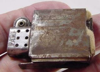 WWII 4 BARREL PARK LIGHTER ENGRAVED PEARL HARBOR FROM C.  M.  BABST 8