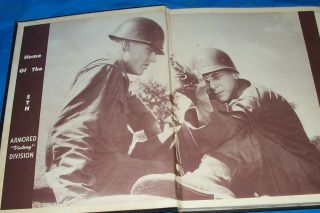 1955 Camp Chaffee Basic Training Book 5th Fifth Armored Division US Army Fort AR 3