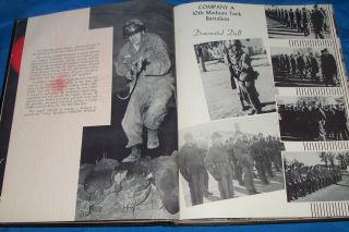 1955 Camp Chaffee Basic Training Book 5th Fifth Armored Division US Army Fort AR 5