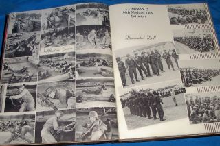 1955 Camp Chaffee Basic Training Book 5th Fifth Armored Division US Army Fort AR 6
