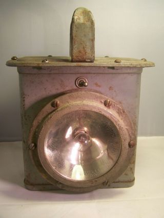 WW2 Era Battleship gray Grether Lantern light TYPE JR - 1 - S 9 - S - 5311 - L 2