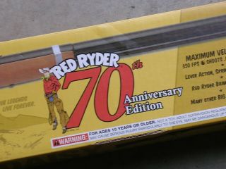 Daisy Red Ryder 70th Anniversary BB Gun Rifle Model 1938B 410 9