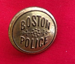 Civil War - Era Boston Police Uniform Button 23mm