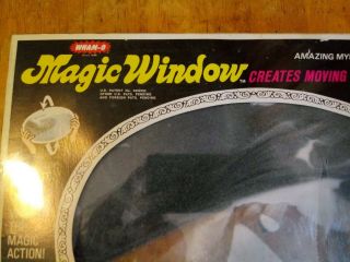 Wham - o 1972 Magic Window In Package.  Whamo moving sand. 5