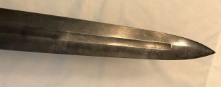 U.  S.  artillery model 1832 short sword,  Ames Mfg,  dated 1843,  Civil War 10